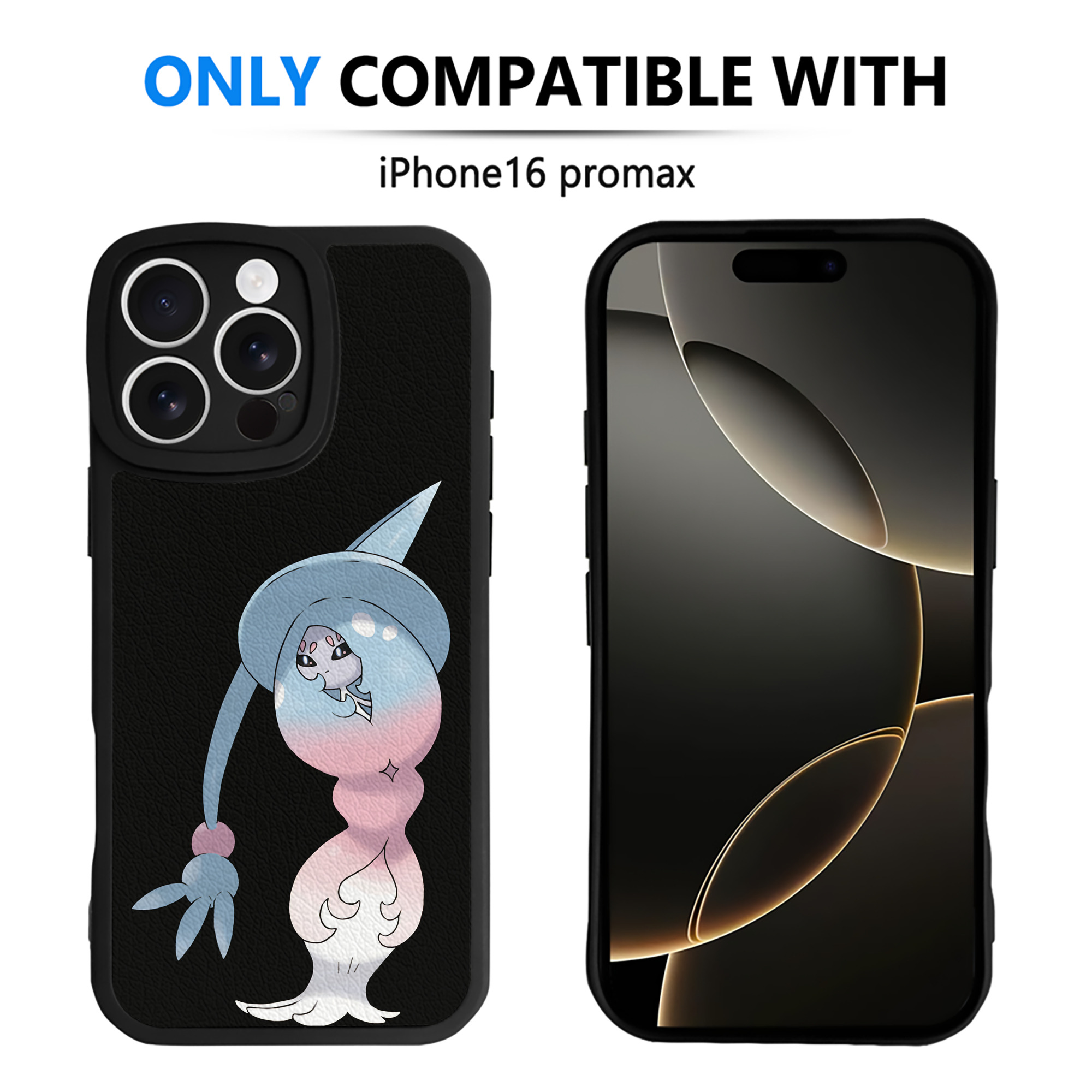 （画像用） ポケットモンスター Pokémon 【iPhone 16シリーズ対応】シリコンスマホケース（レザー調） 材質：シリコン